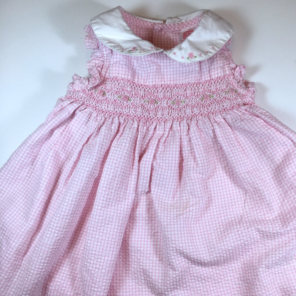 GUC Carter’s 12M pink dress